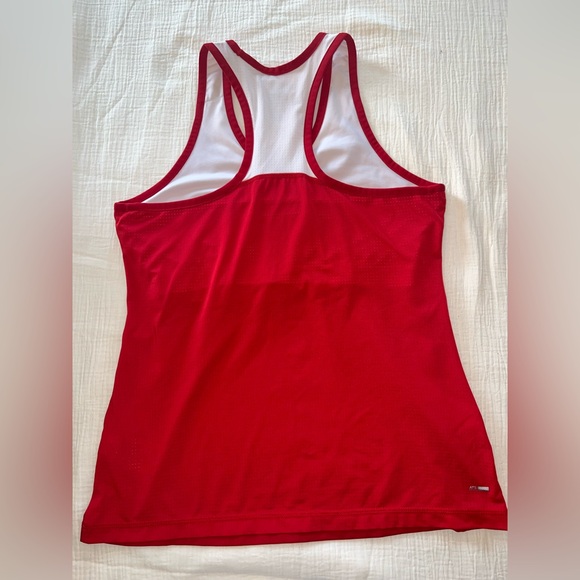 Adidas Red & White ATS Cool Racerback Tank Top | Size L - Picture 2 of 9